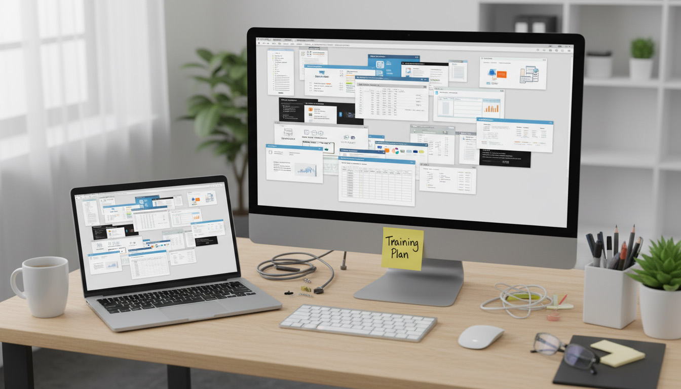 Outsorce Distributor Training: From mixed documents into structured training.